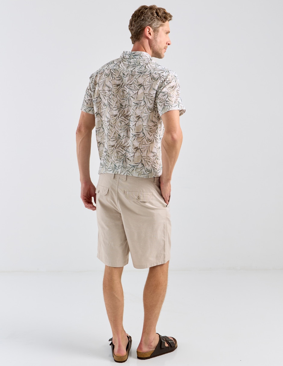 Bermuda de algodón para hombre