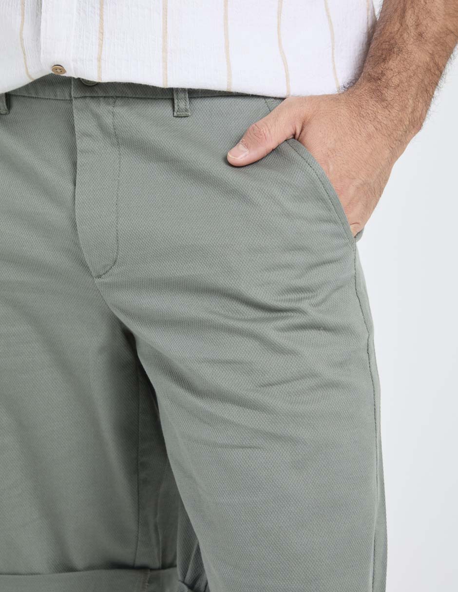 Bermuda de algodón para hombre