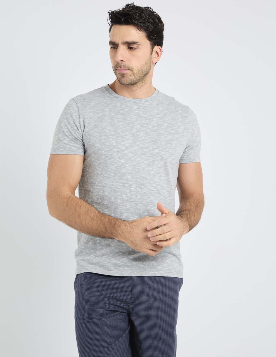 Playera cuello redondo para hombre 1