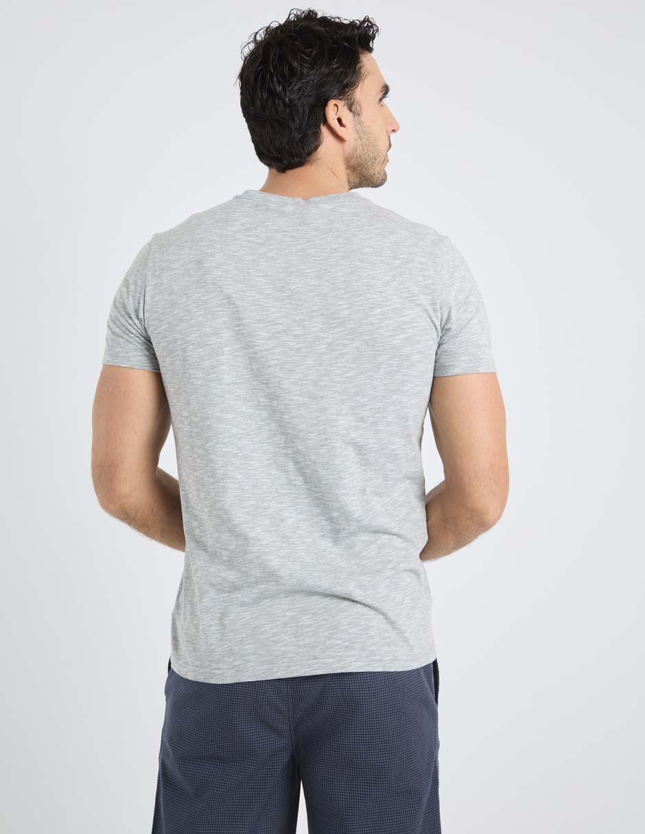 Playera cuello redondo para hombre 2