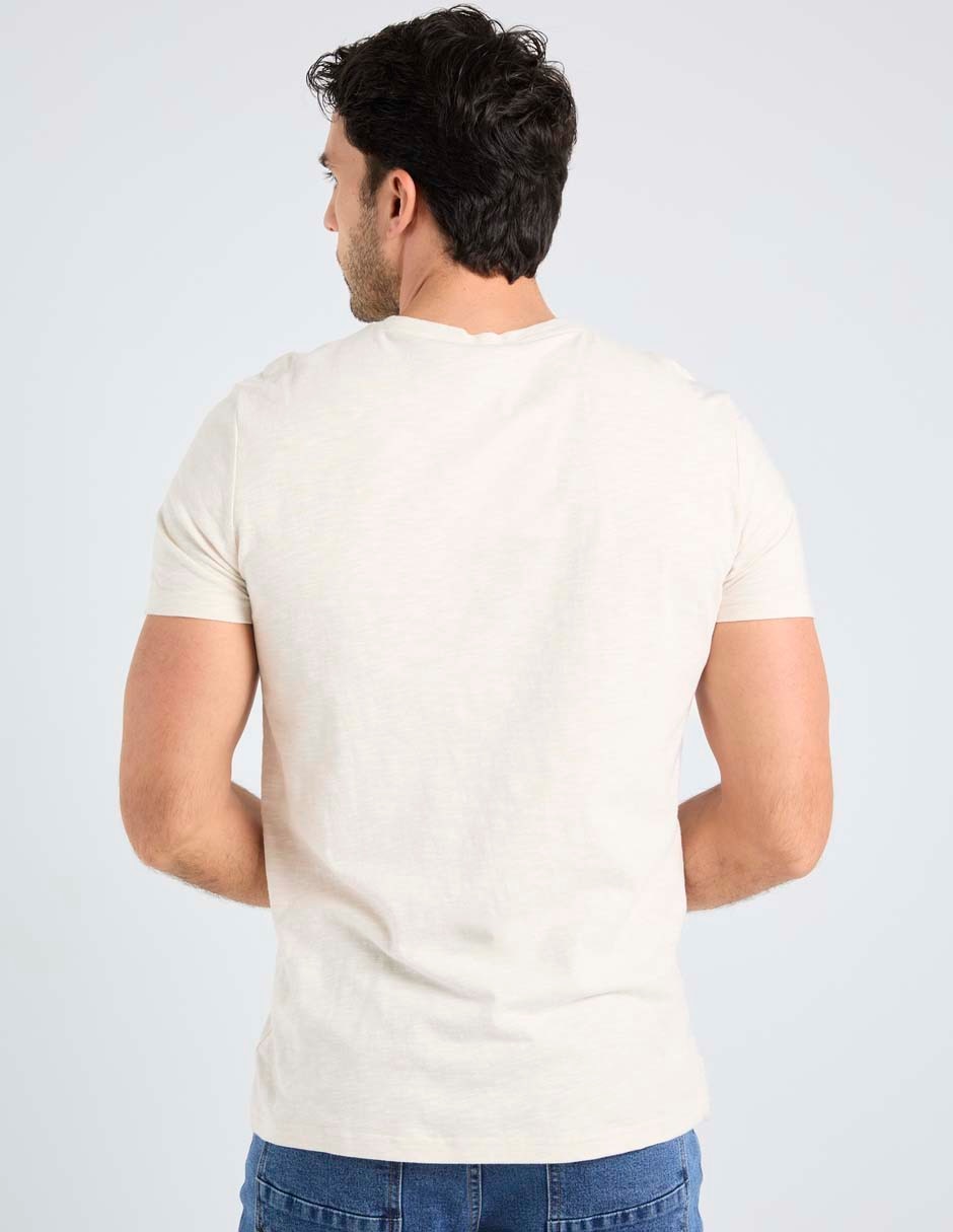 Playera R Street cuello redondo para hombre