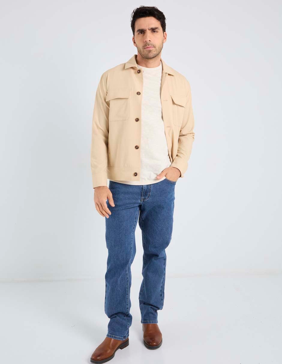 Playera R Street cuello redondo para hombre