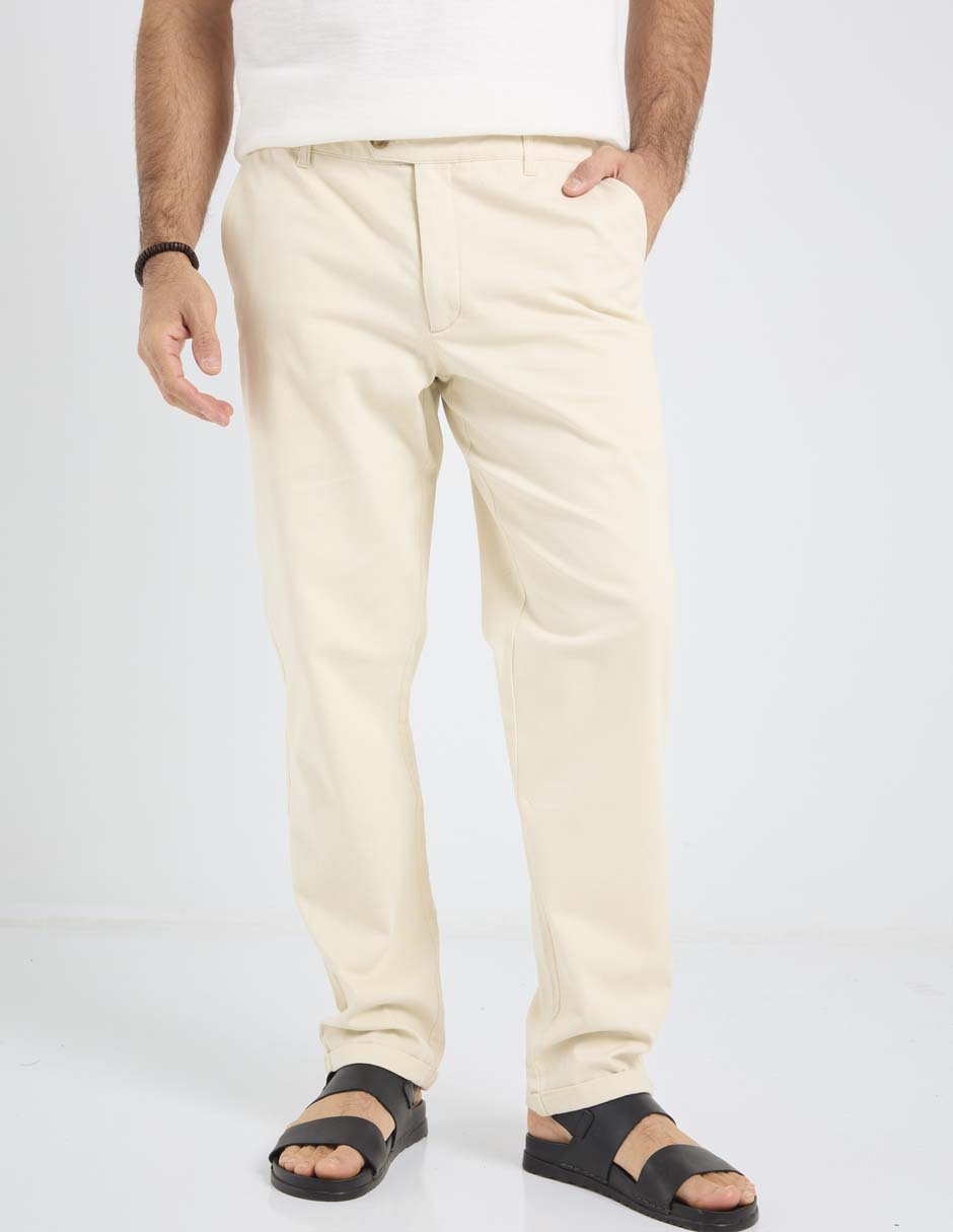 Pantalón chino slim de algodón para hombre Pantalón chino slim de algodón para hombre