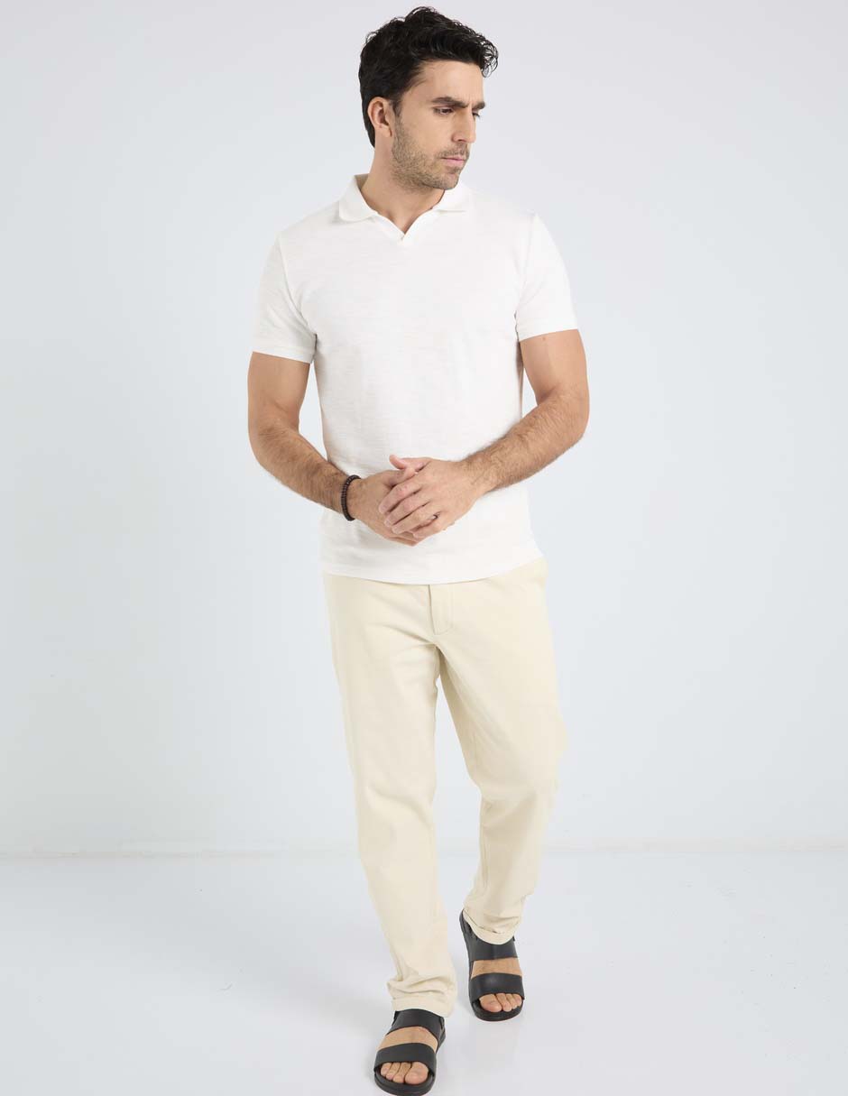 Pantalón chino slim de algodón para hombre 3