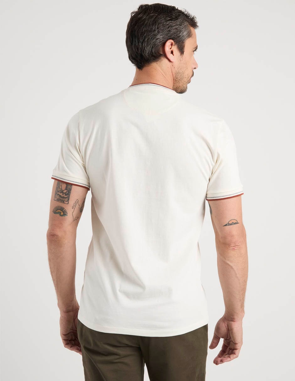 Playera cuello redondo para hombre 6