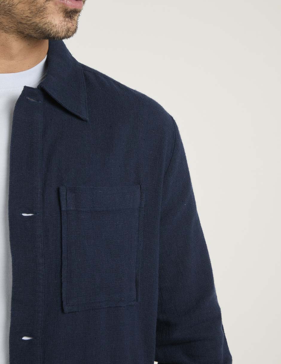 Camisa casual de algodón manga larga para hombre 3
