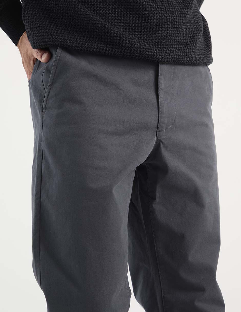 Pantalón business casual chino slim para hombre 3