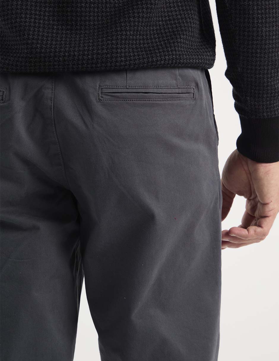 Pantalón business casual chino slim para hombre 2