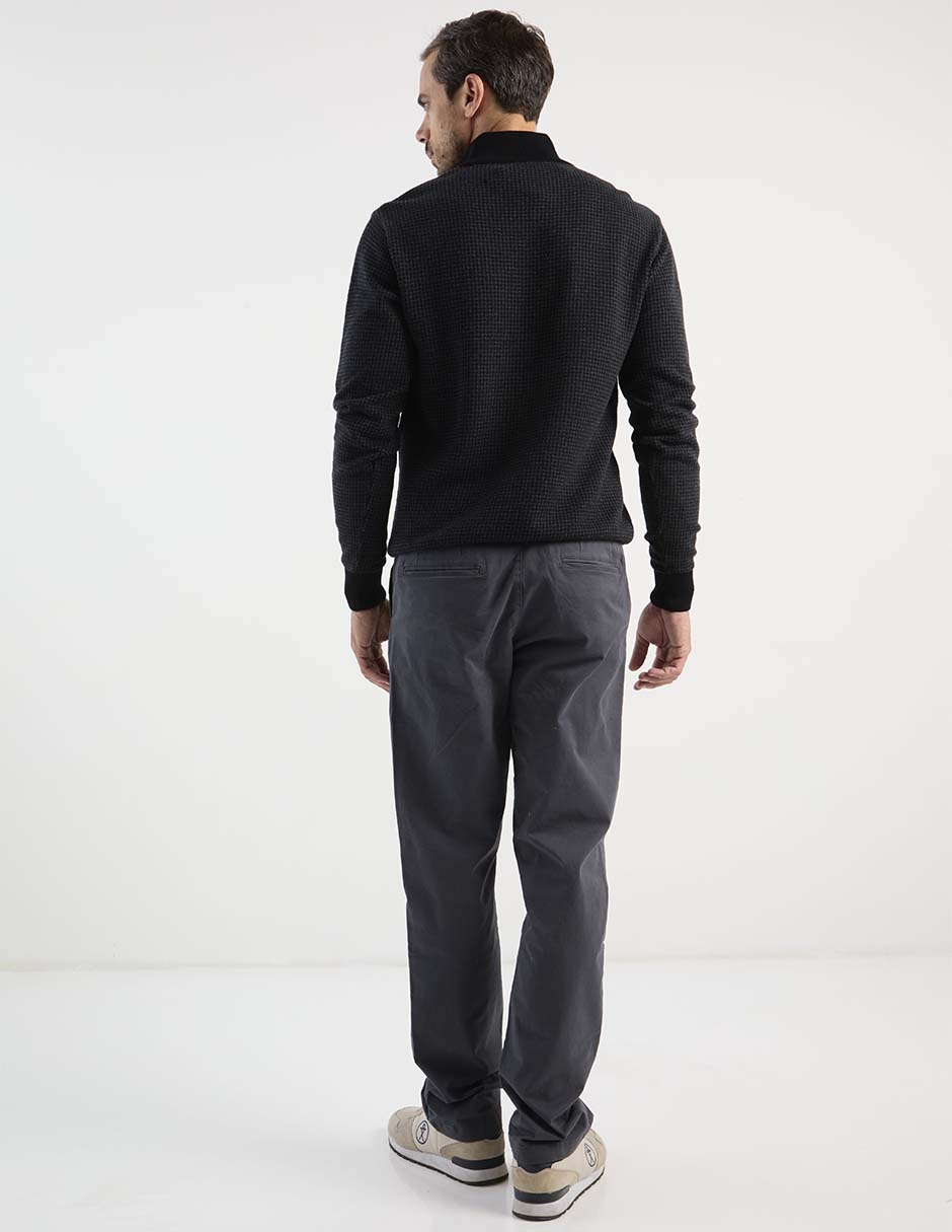 Pantalón business casual chino slim para hombre 6