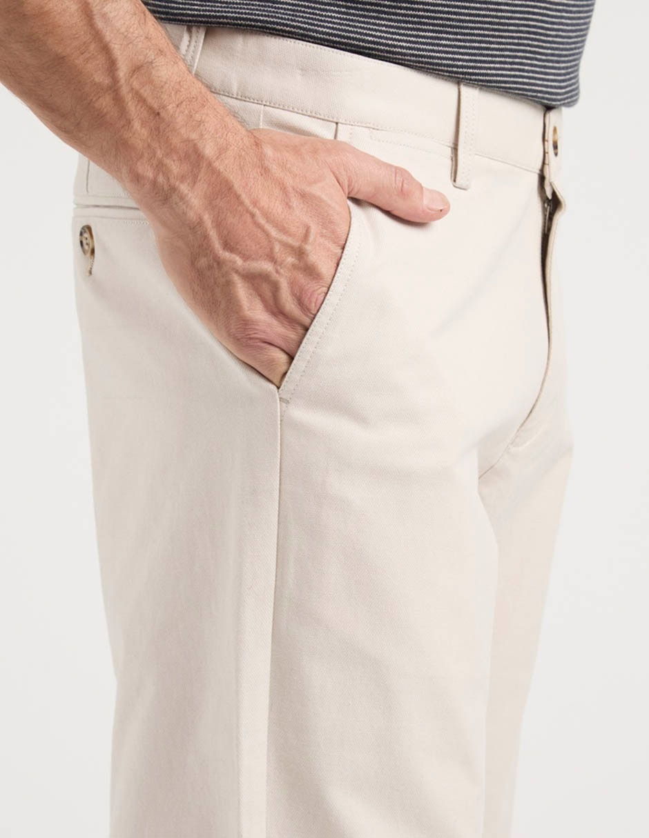 Pantalón recto de algodón para hombre 2