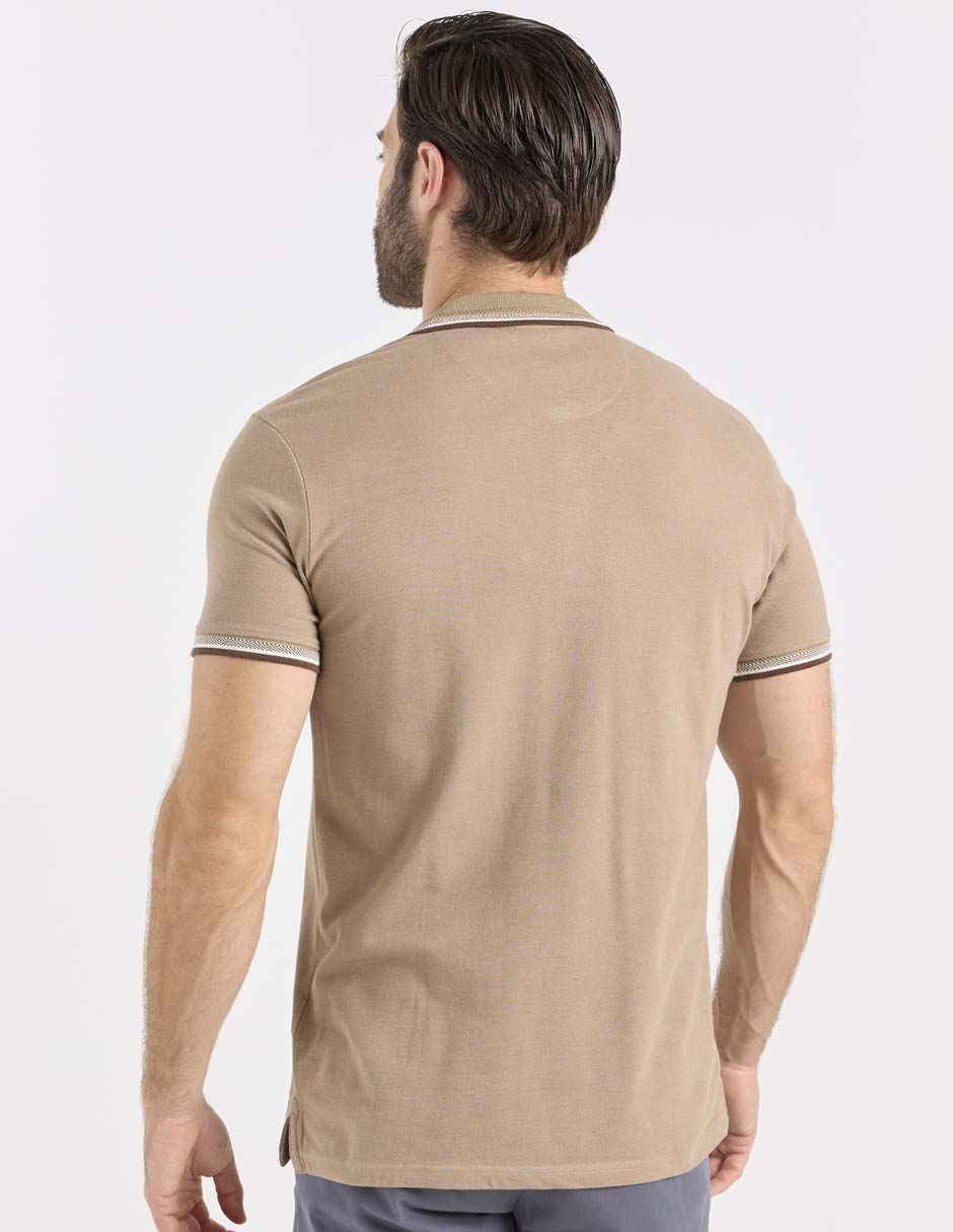 Playera tipo polo Jbe para hombre