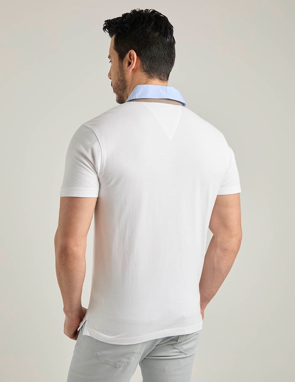 Playera tipo polo Jbe para hombre