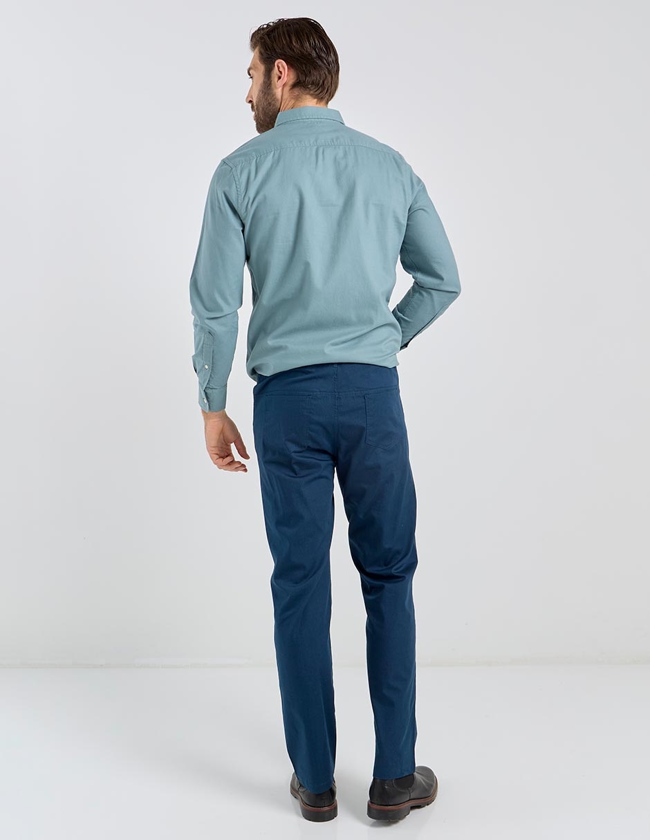 Pantalón slim Regent Street de algodón para hombre 2