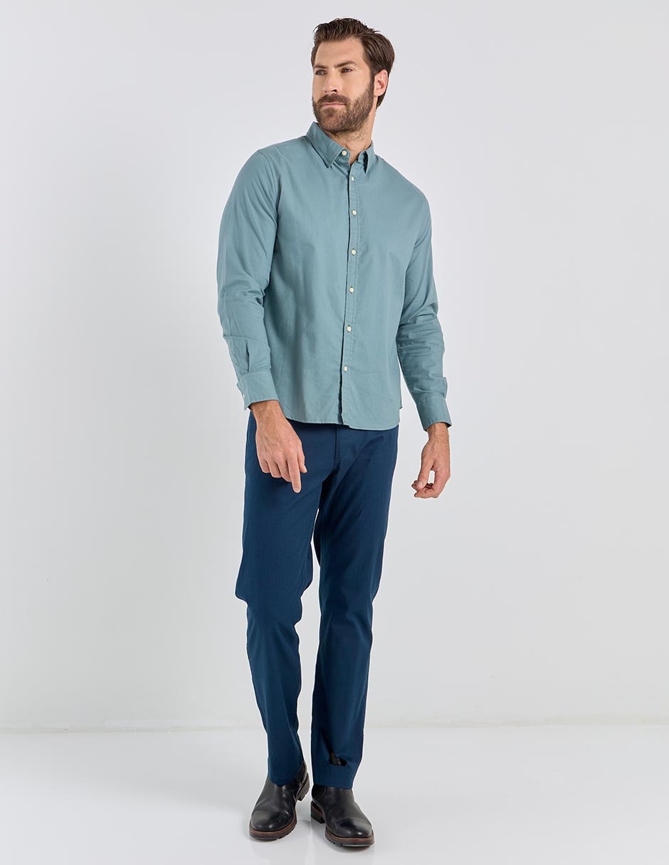 Pantalón slim Regent Street de algodón para hombre 3