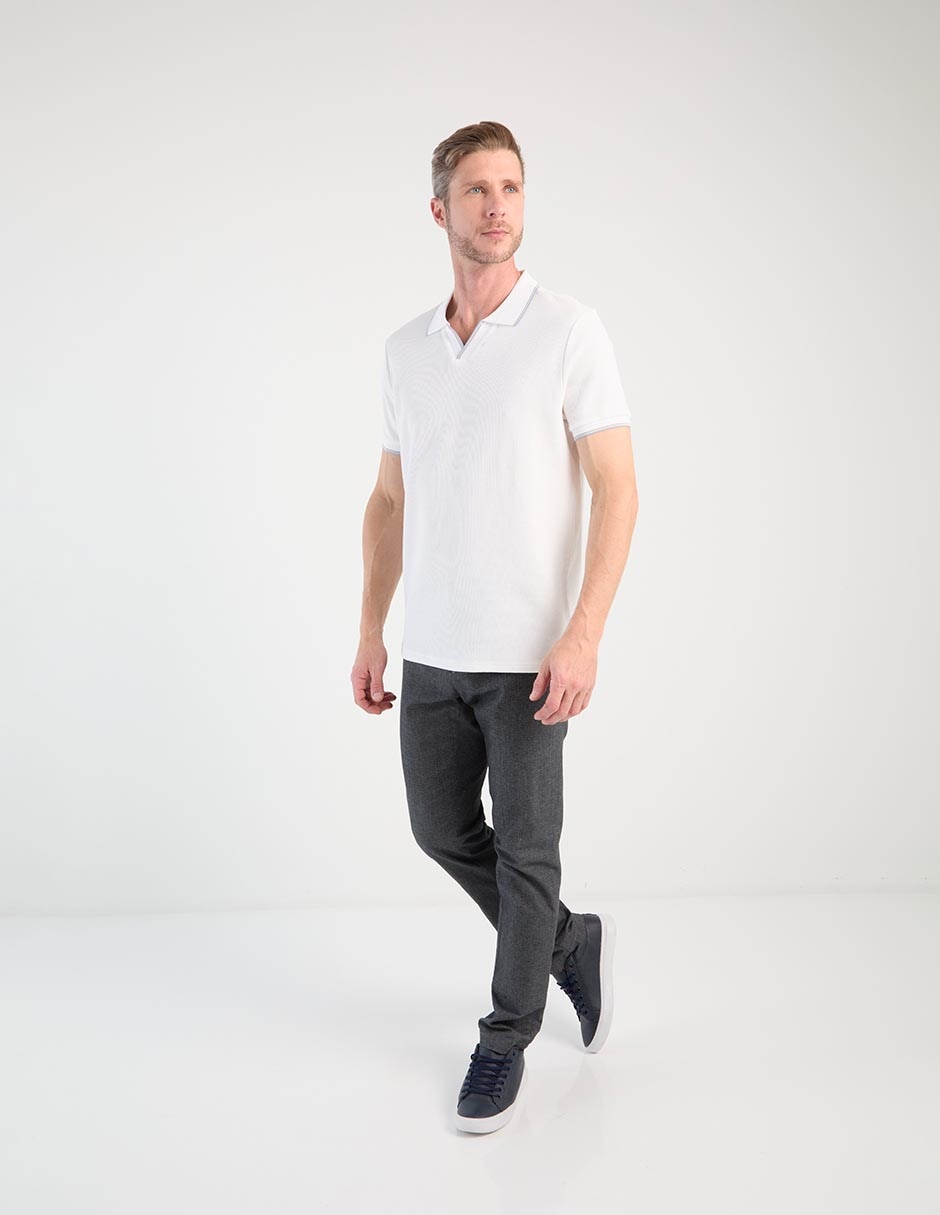 Playera tipo polo Jbe para hombre