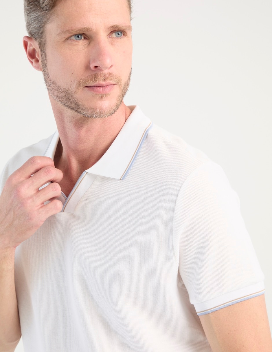 Playera tipo polo Jbe para hombre