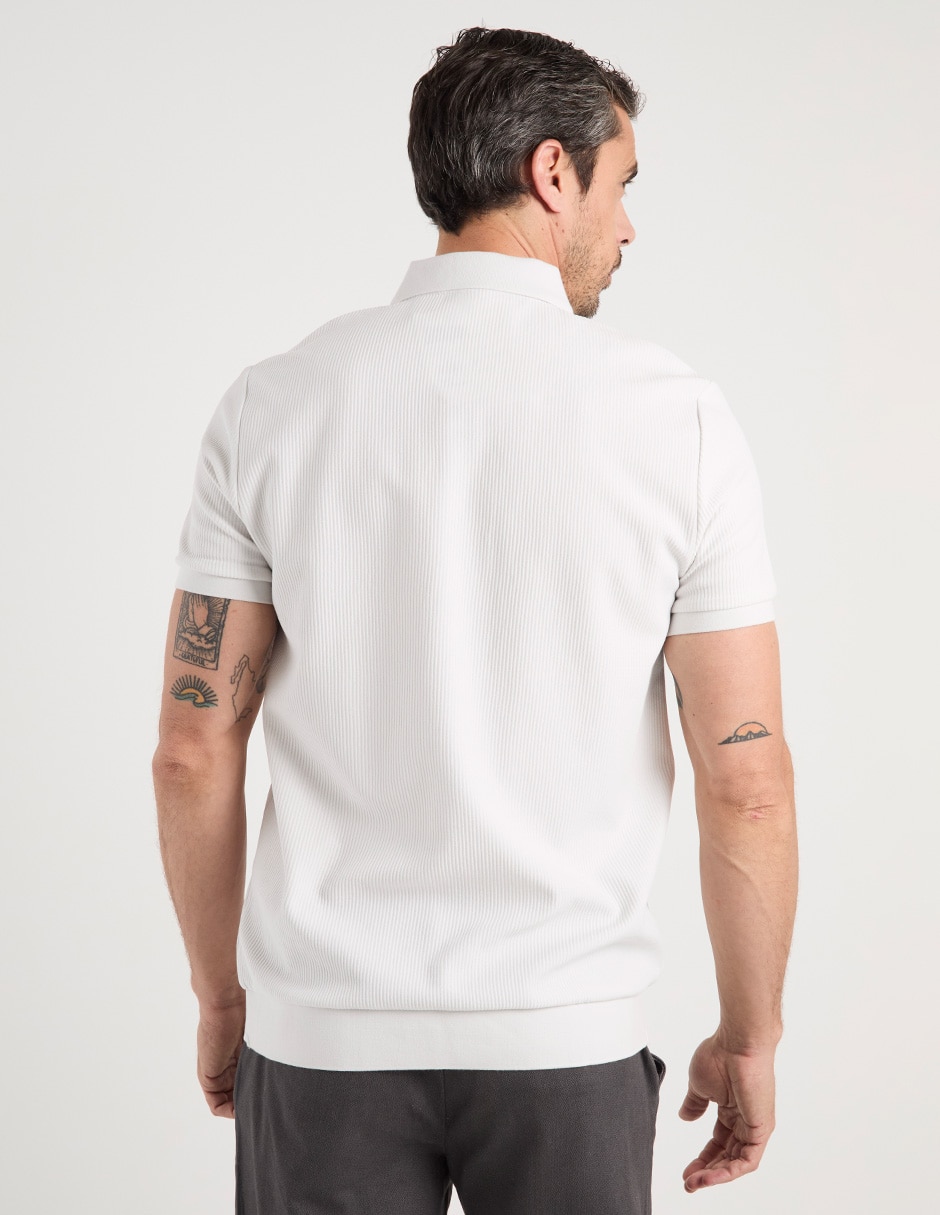 Playera cuello polo para hombre 6
