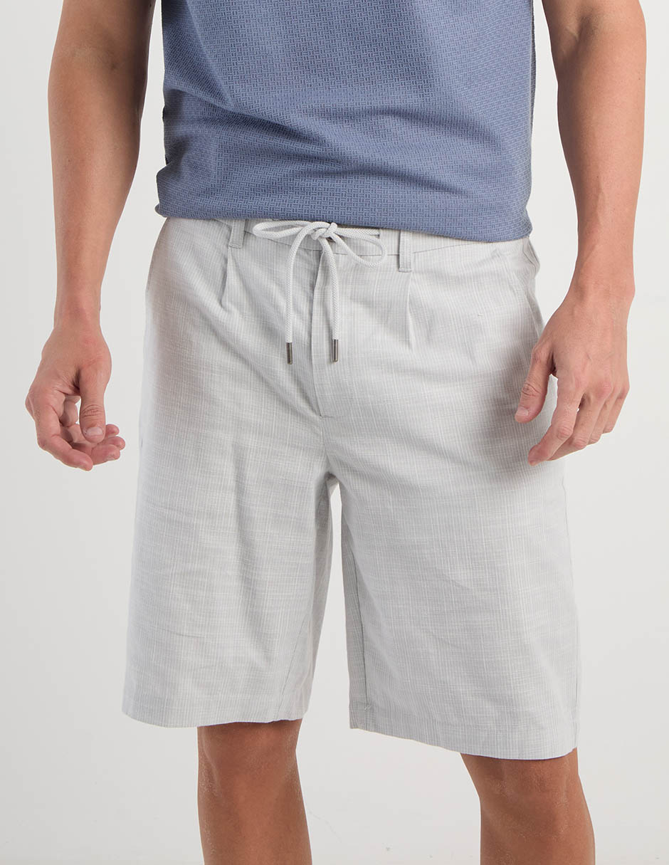 Bermuda de lino para hombre 2
