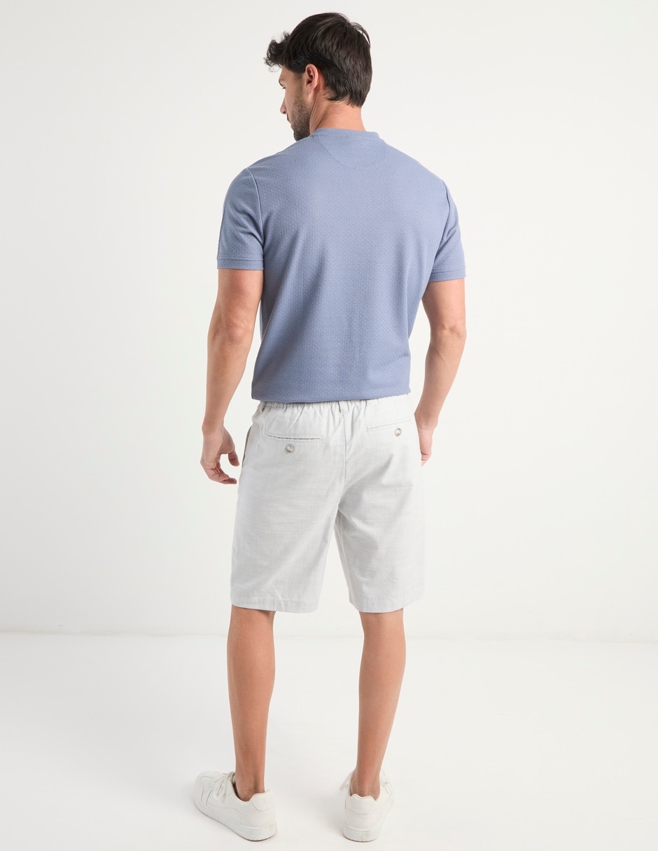 Bermuda de lino para hombre 6