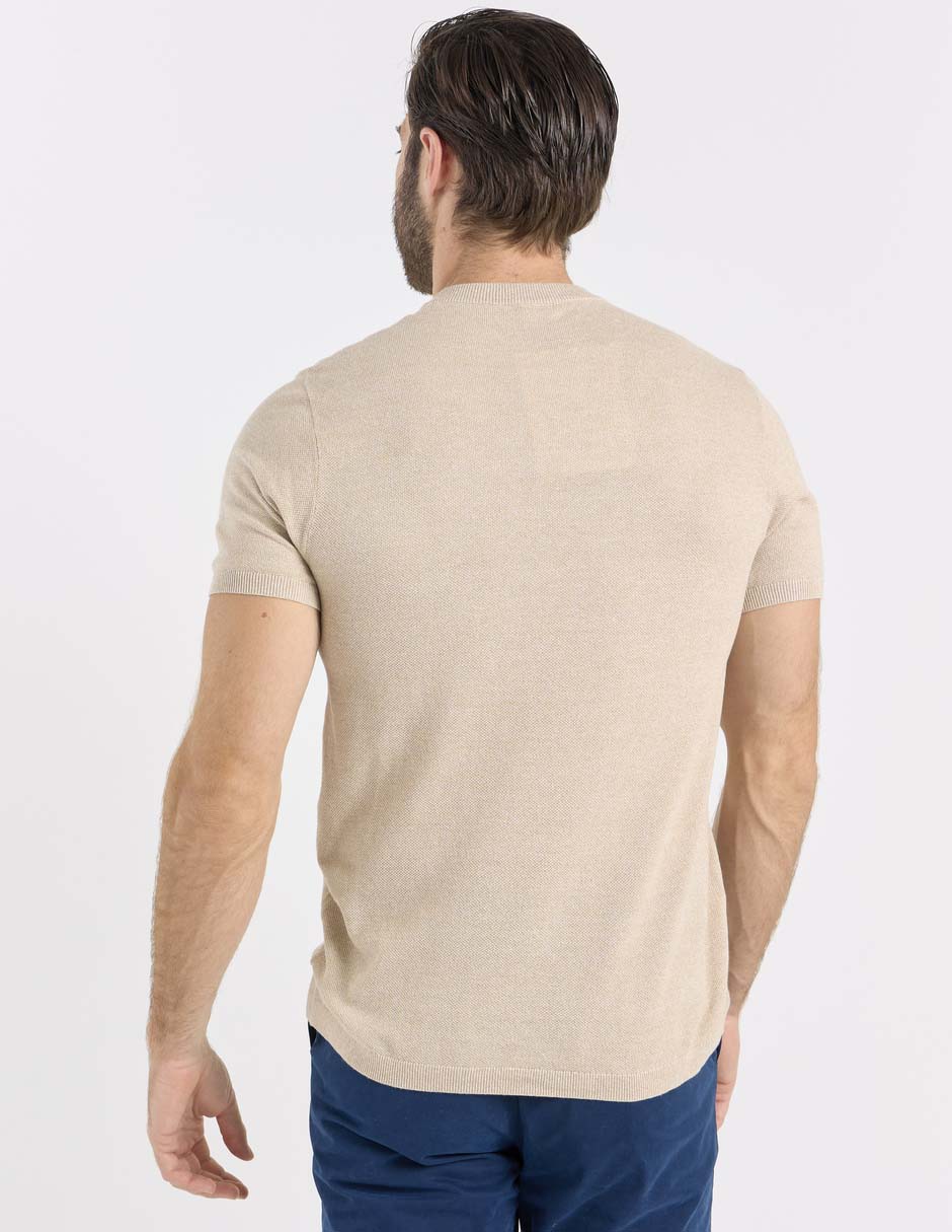 Playera cuello redondo para hombre 2