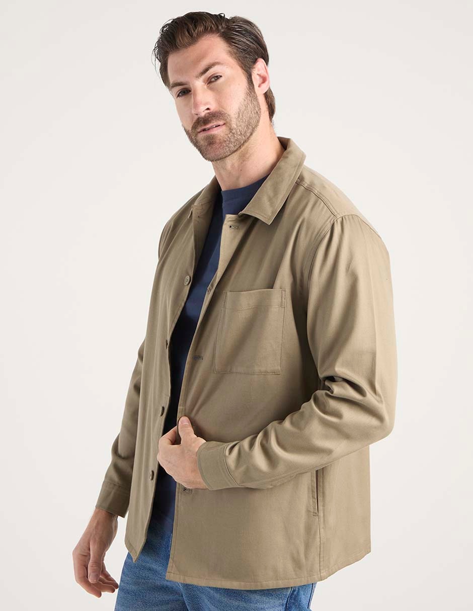 Sobrecamisa casual Regent Street manga larga para hombre
