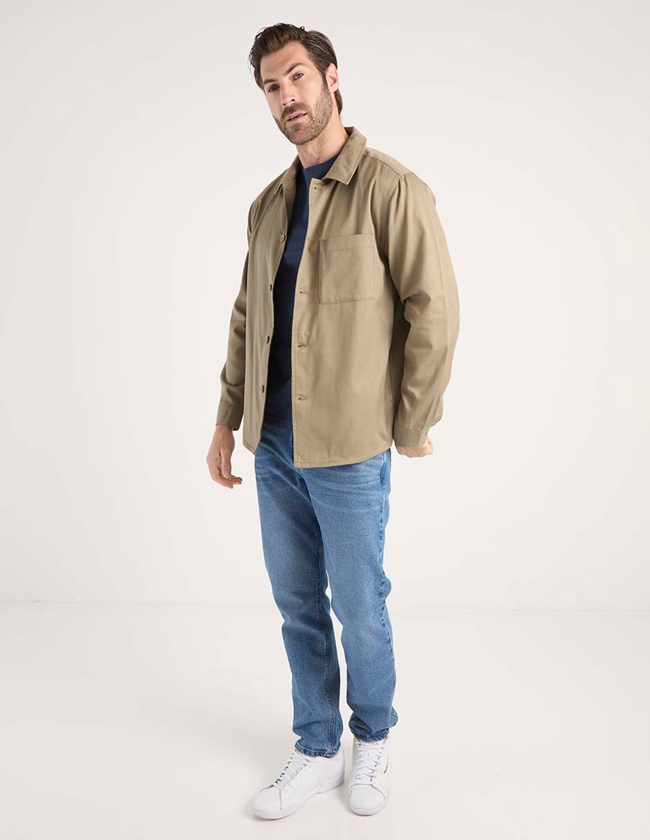 Sobrecamisa casual Regent Street manga larga para hombre