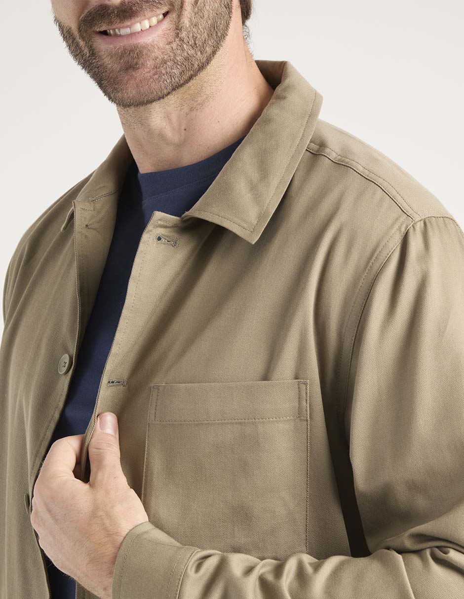Sobrecamisa casual Regent Street manga larga para hombre