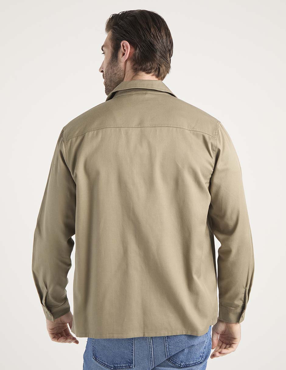 Sobrecamisa casual Regent Street manga larga para hombre