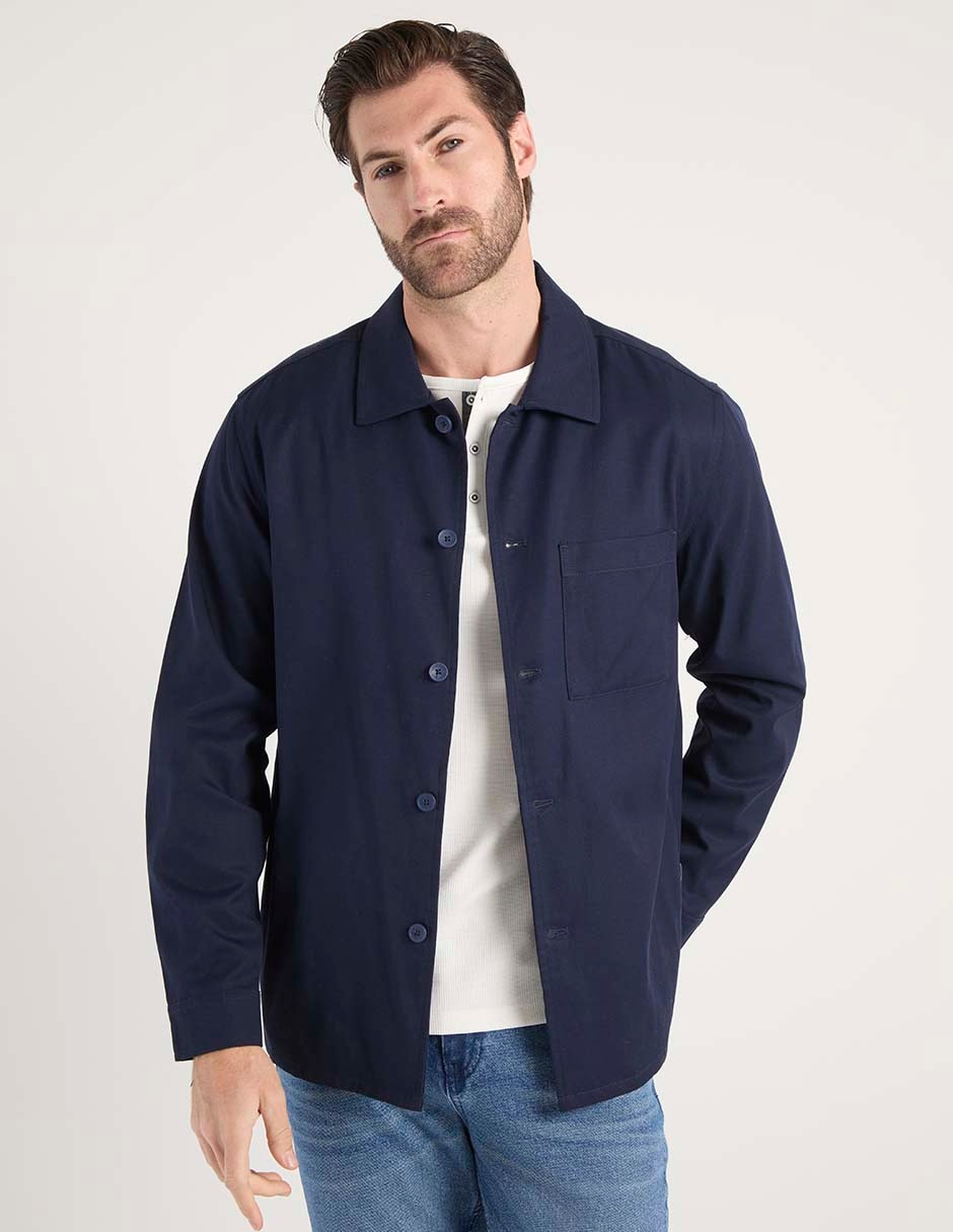 Sobrecamisa casual Regent Street manga larga para hombre