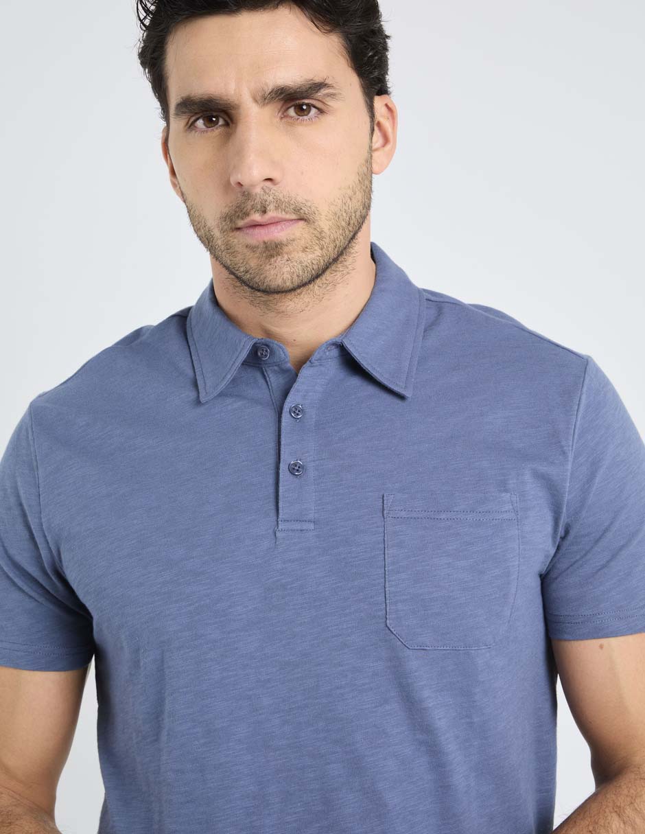 Playera cuello polo para hombre 2