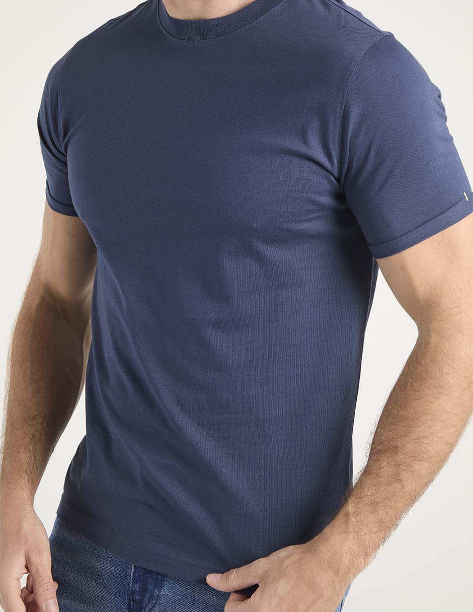 Playera cuello redondo para hombre 2