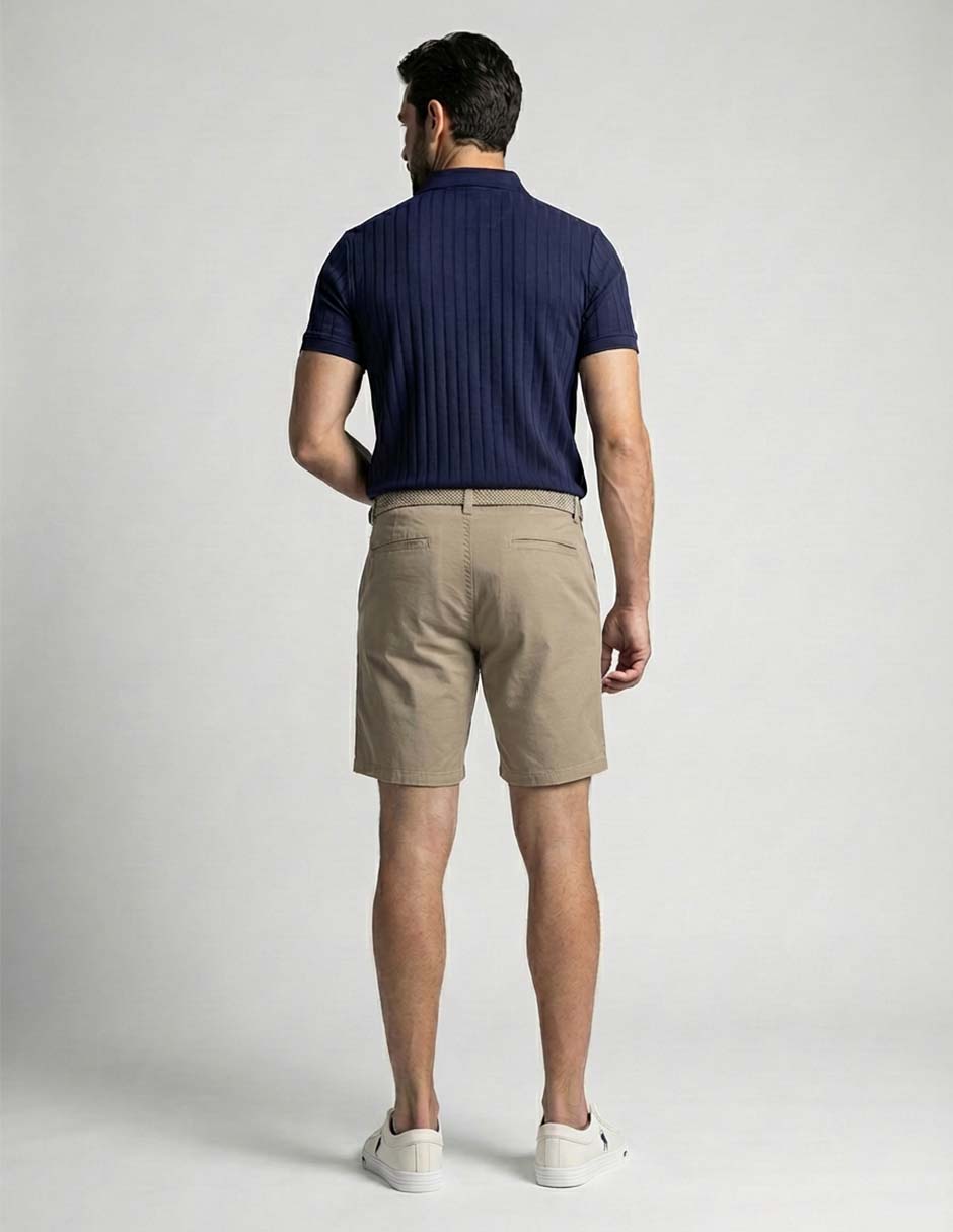 Bermuda de algodón para hombre 4
