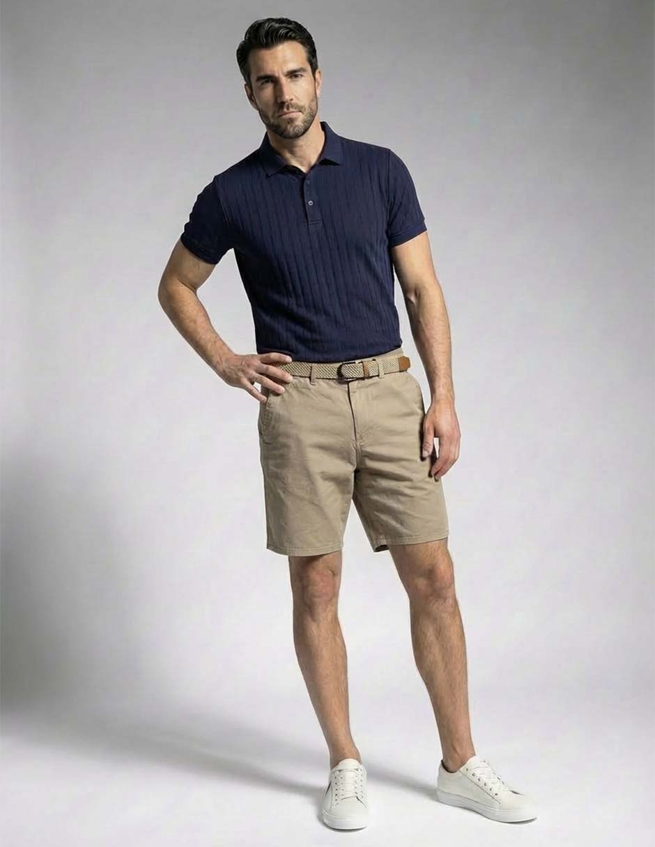 Bermuda de algodón para hombre 3