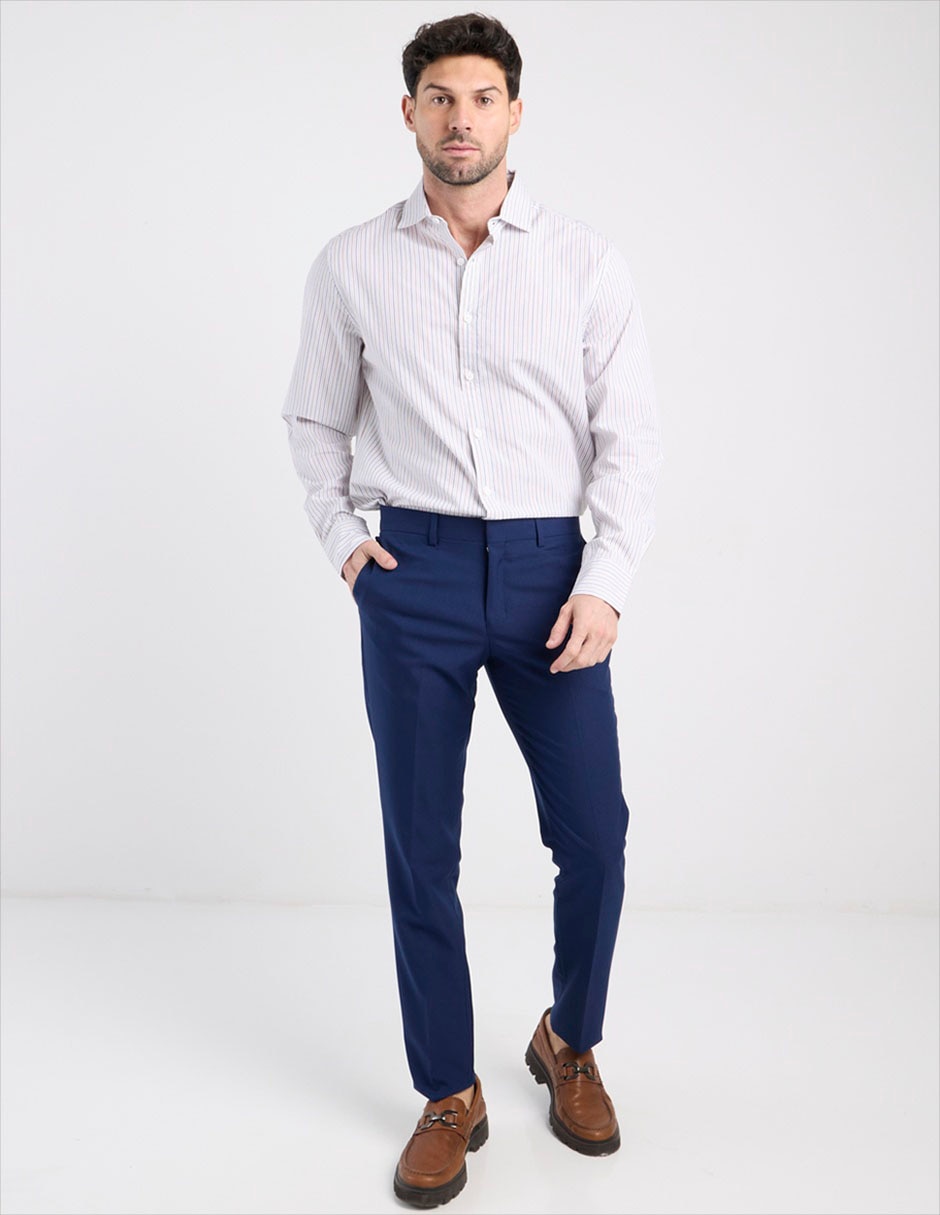 Camisa casual de algodón manga larga para hombre 3