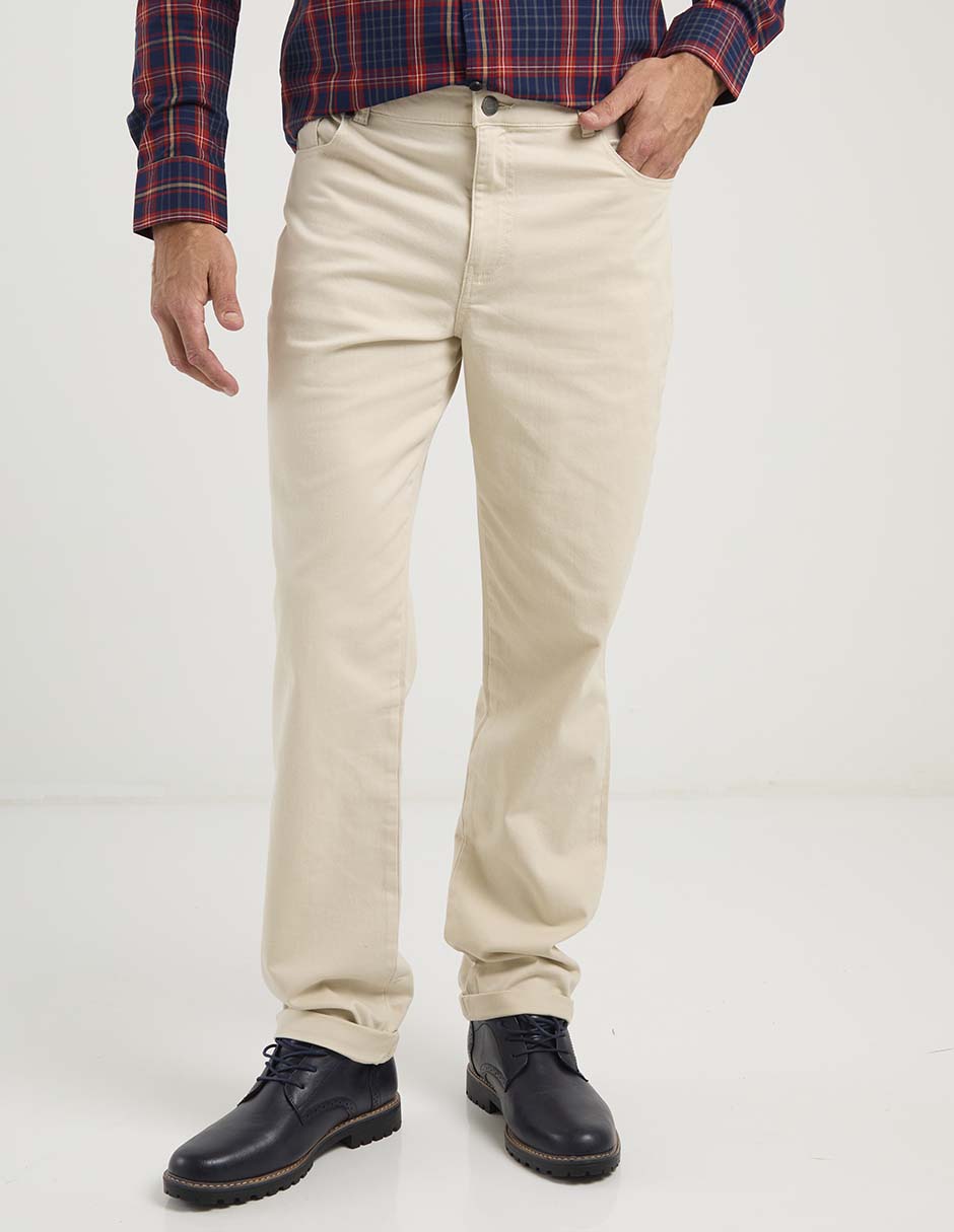 Pantalón straight Jbe de algodón para hombre