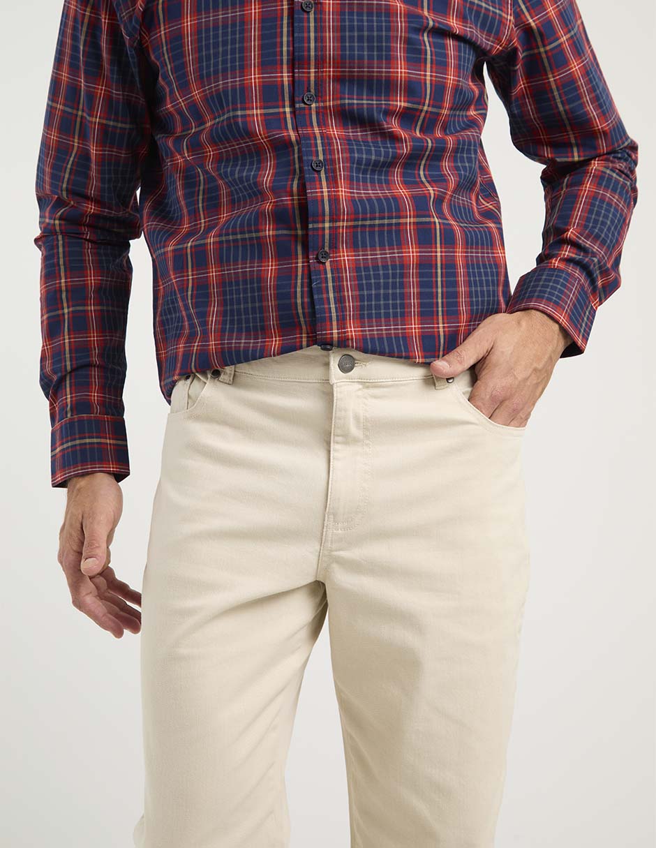 Pantalón straight Jbe de algodón para hombre