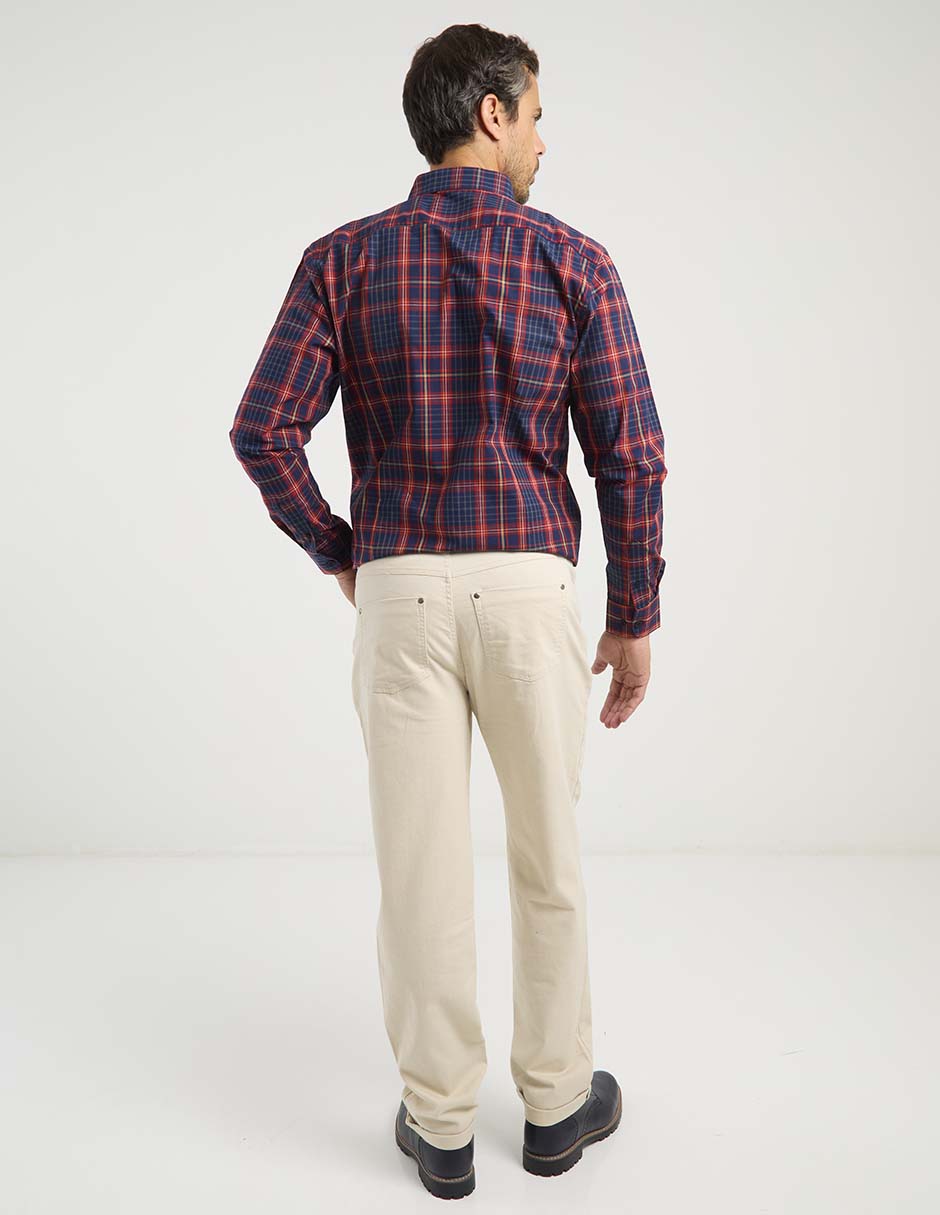 Pantalón straight Jbe de algodón para hombre