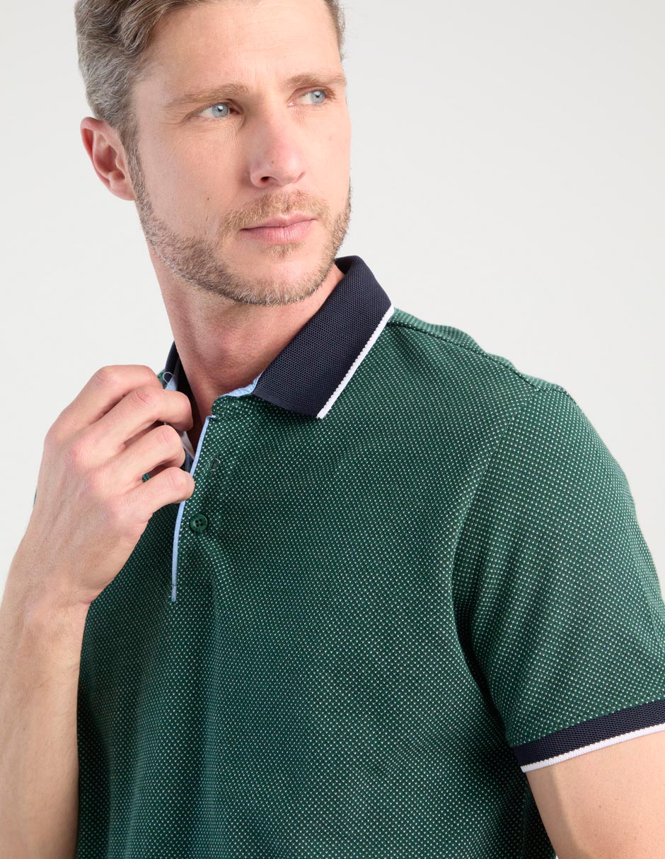 Playera tipo polo para hombre 4