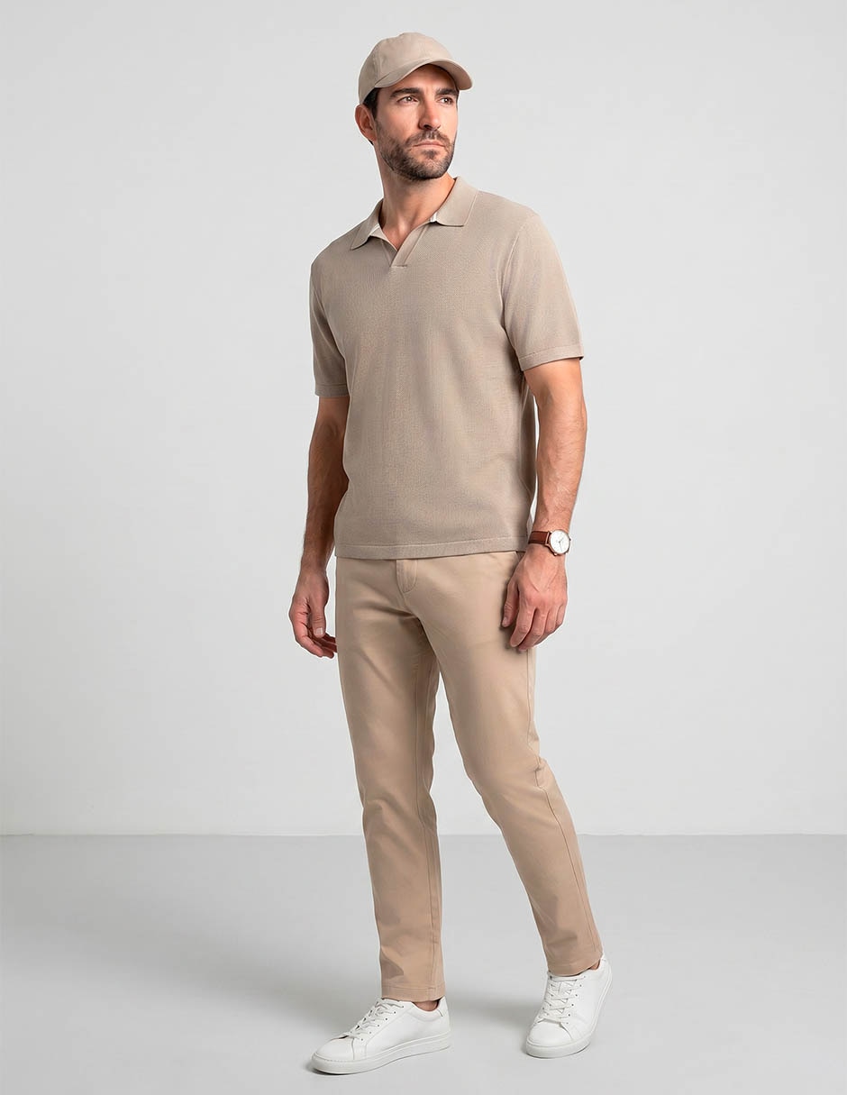 Playera tipo polo jbe para hombre