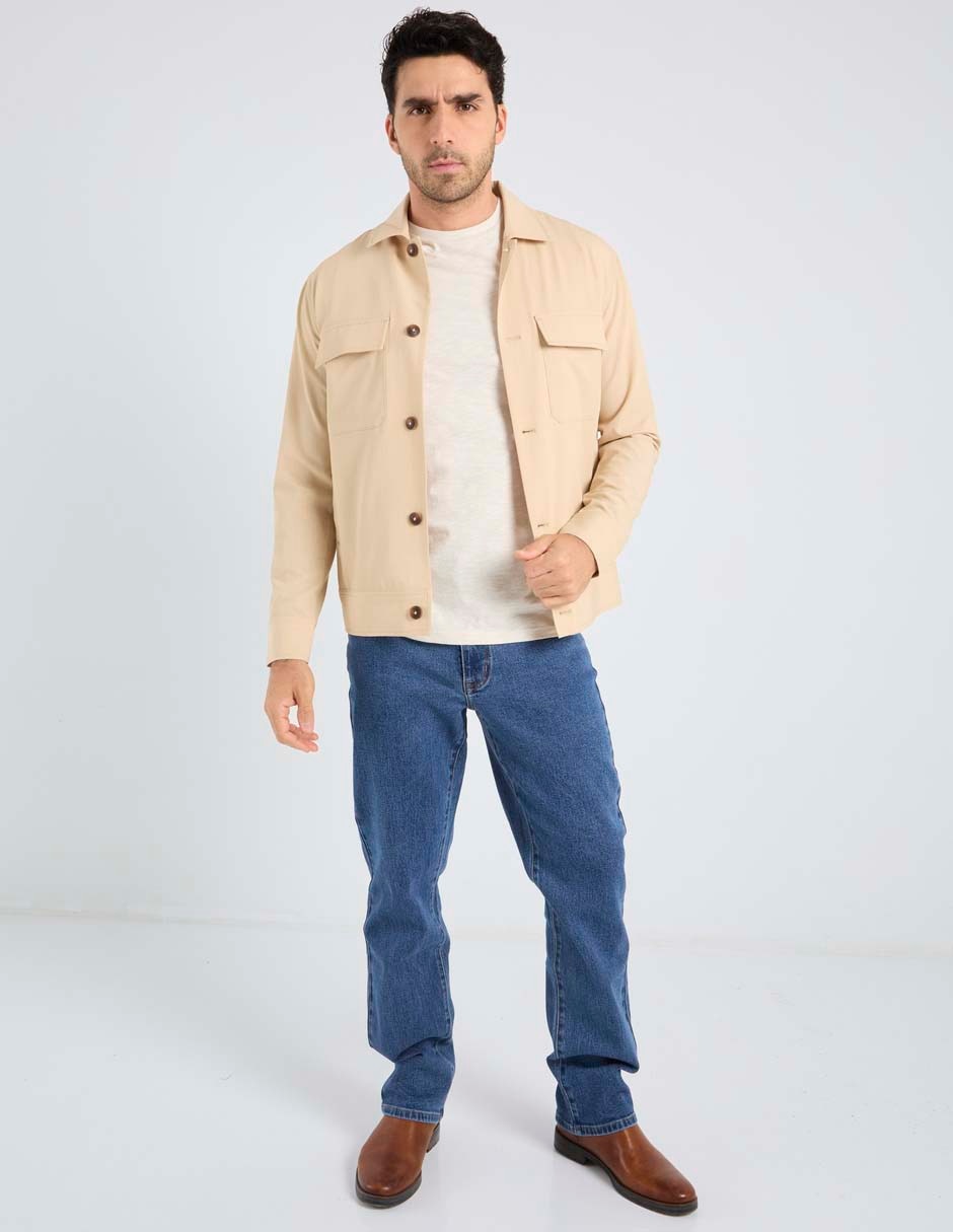Camisa casual manga larga para hombre 3