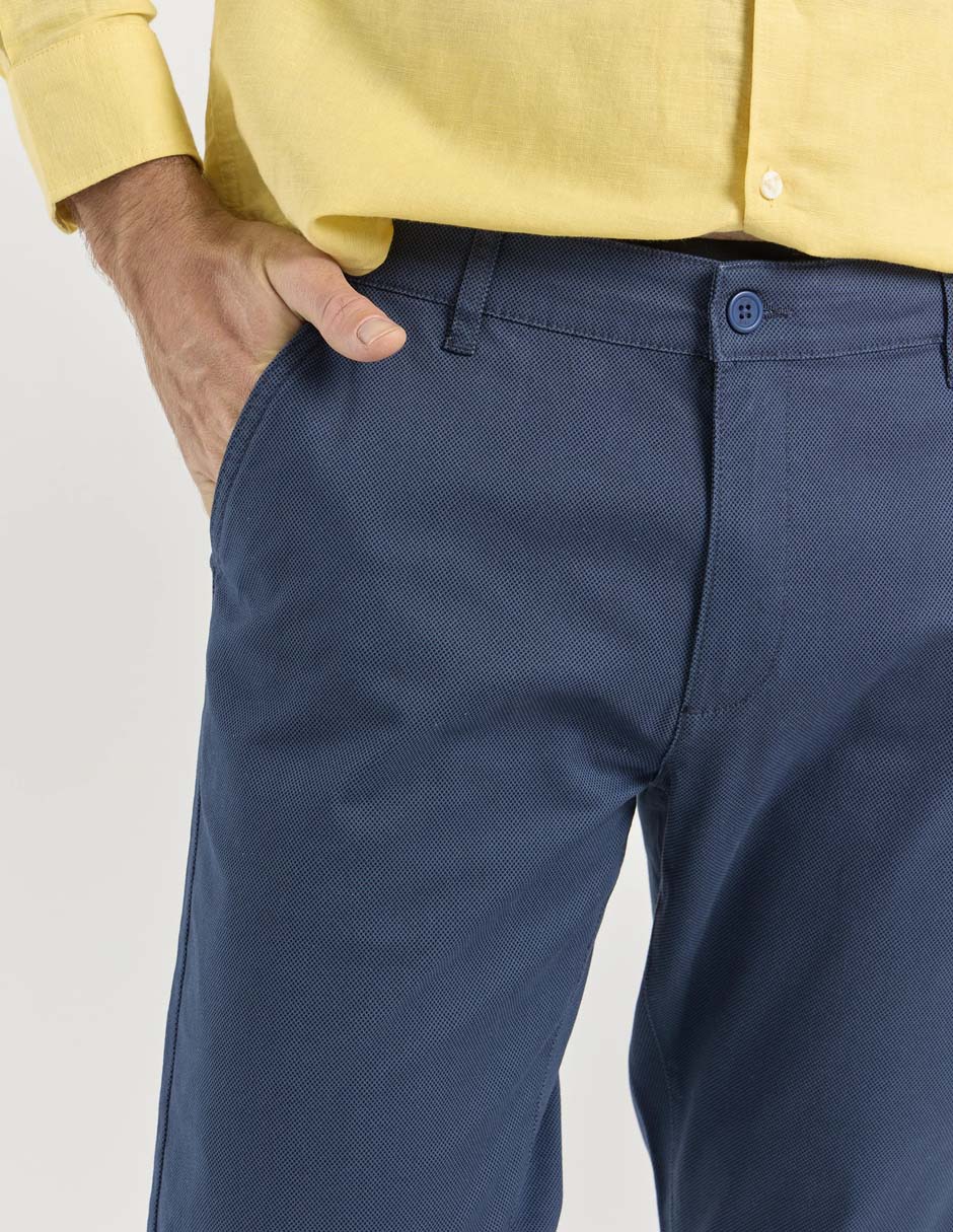 Pantalón slim de algodón para hombre 2