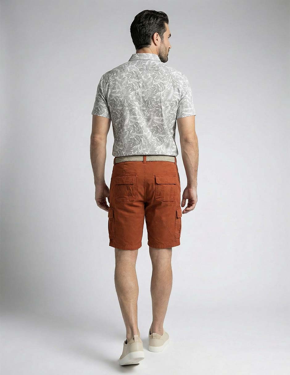 Bermuda de algodón para hombre 7