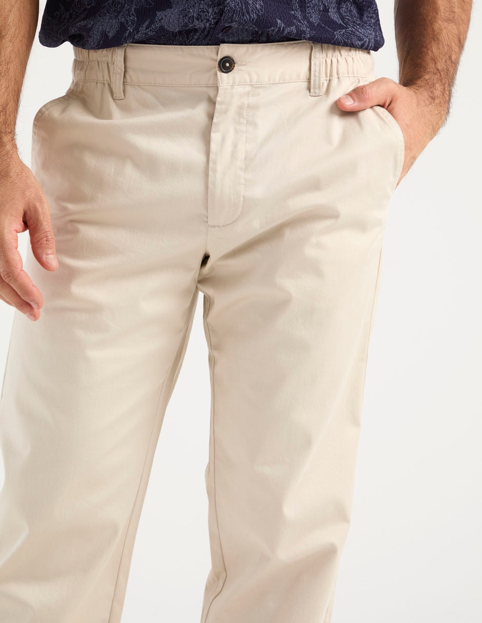 Pantalón chino regular Jbe de algodón para hombre
