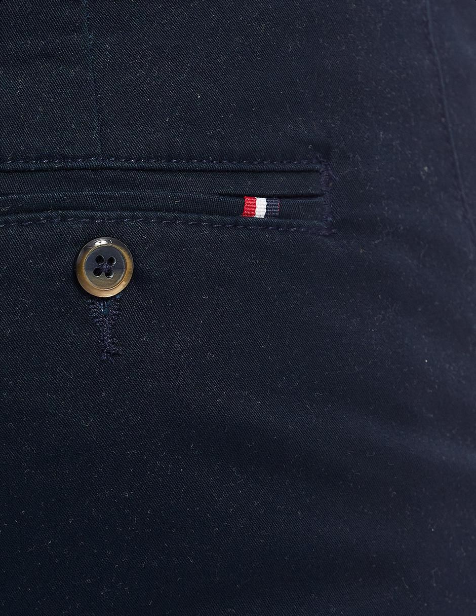 Pantalón business casual slim de algodón para hombre 3