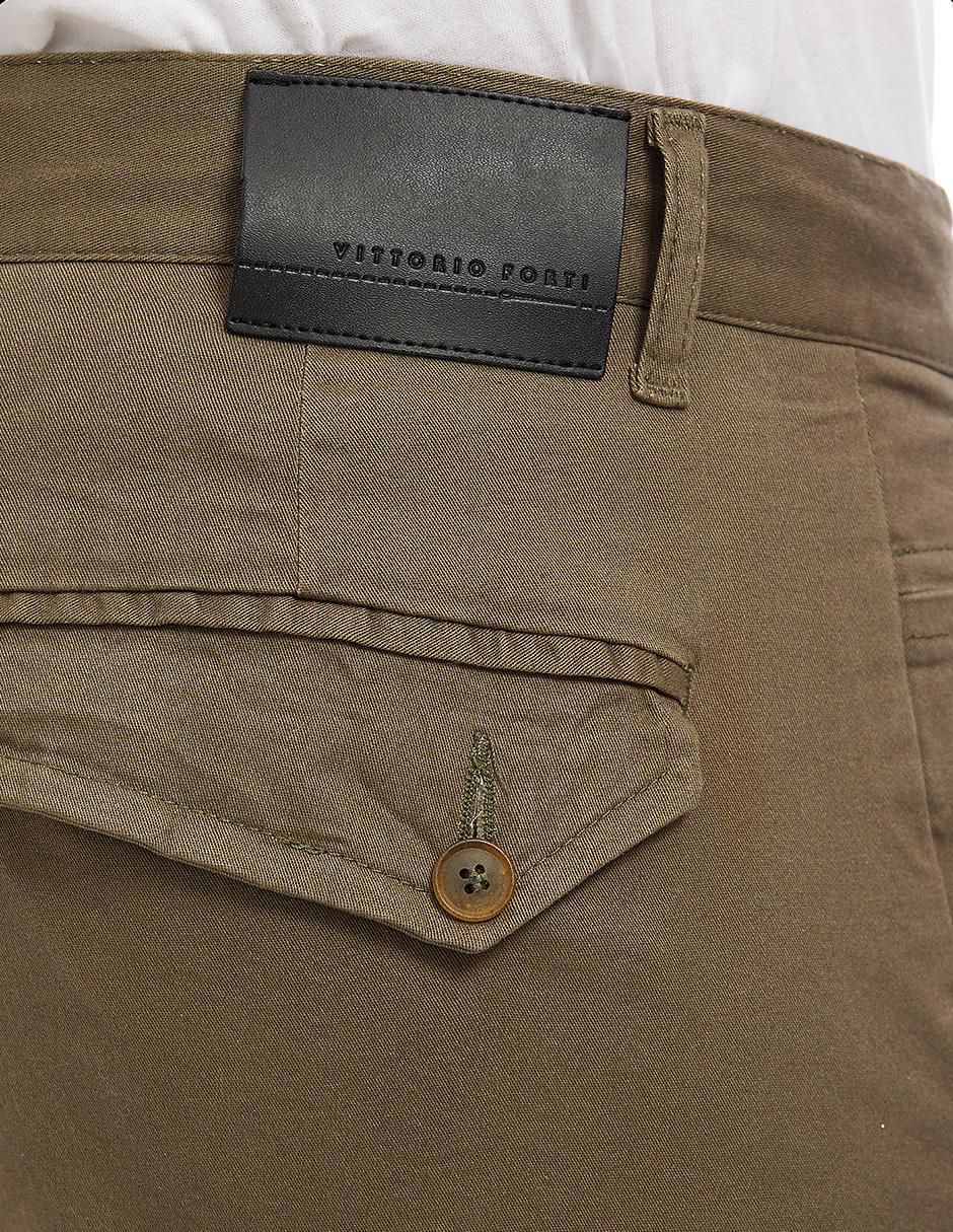 Pantalón business casual chino slim para hombre 3