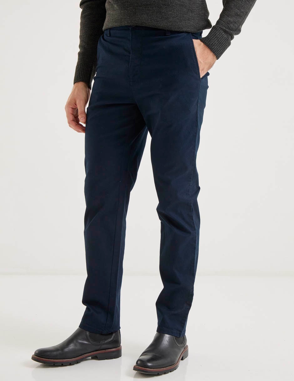 Pantalón chino slim de algodón para hombre 1