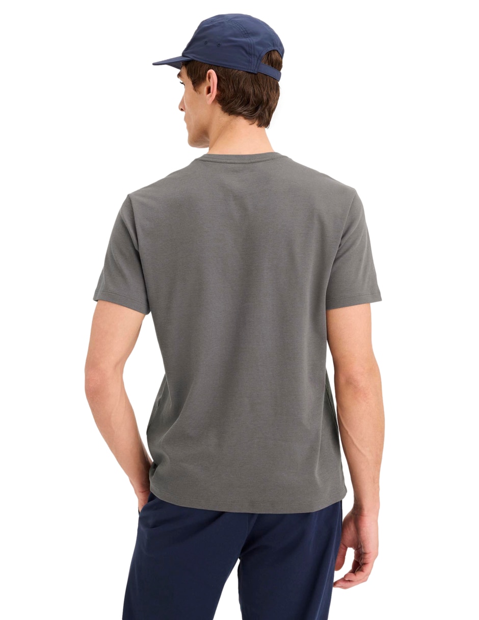 Playera cuello redondo para hombre