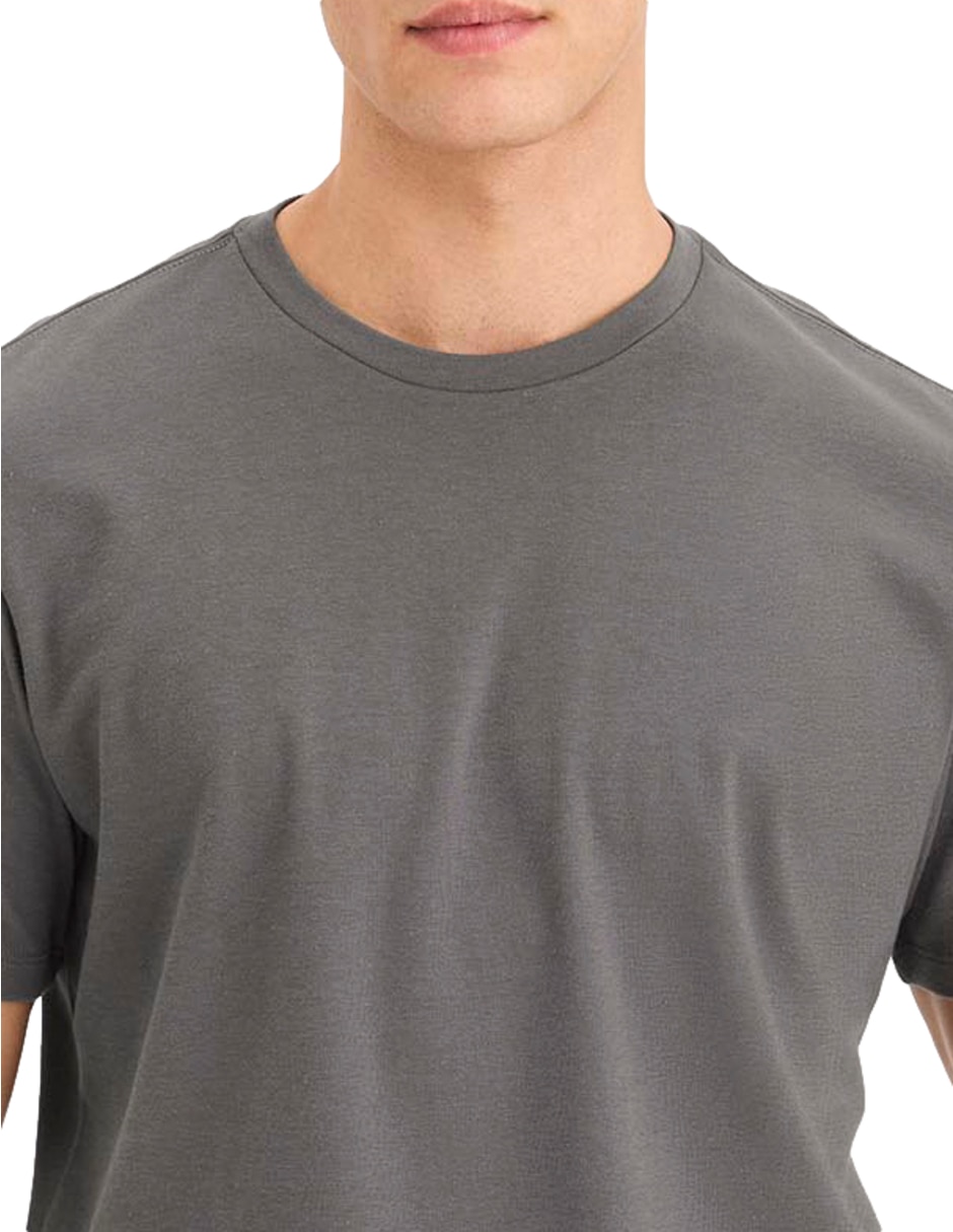 Playera cuello redondo para hombre