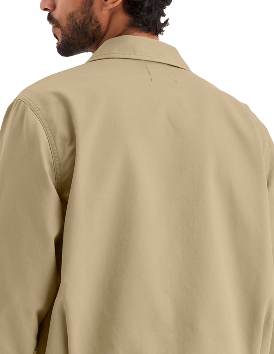 Chamarra casual con bolsillos para hombre 4