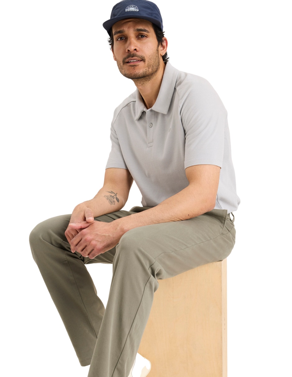 Pantalón chino slim Dockers de algodón para hombre